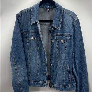 Style & Co. Medium Wash Denim Jacket